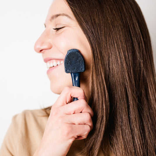 Buff 3-in-1 Silicone Facial Cleansing Brush