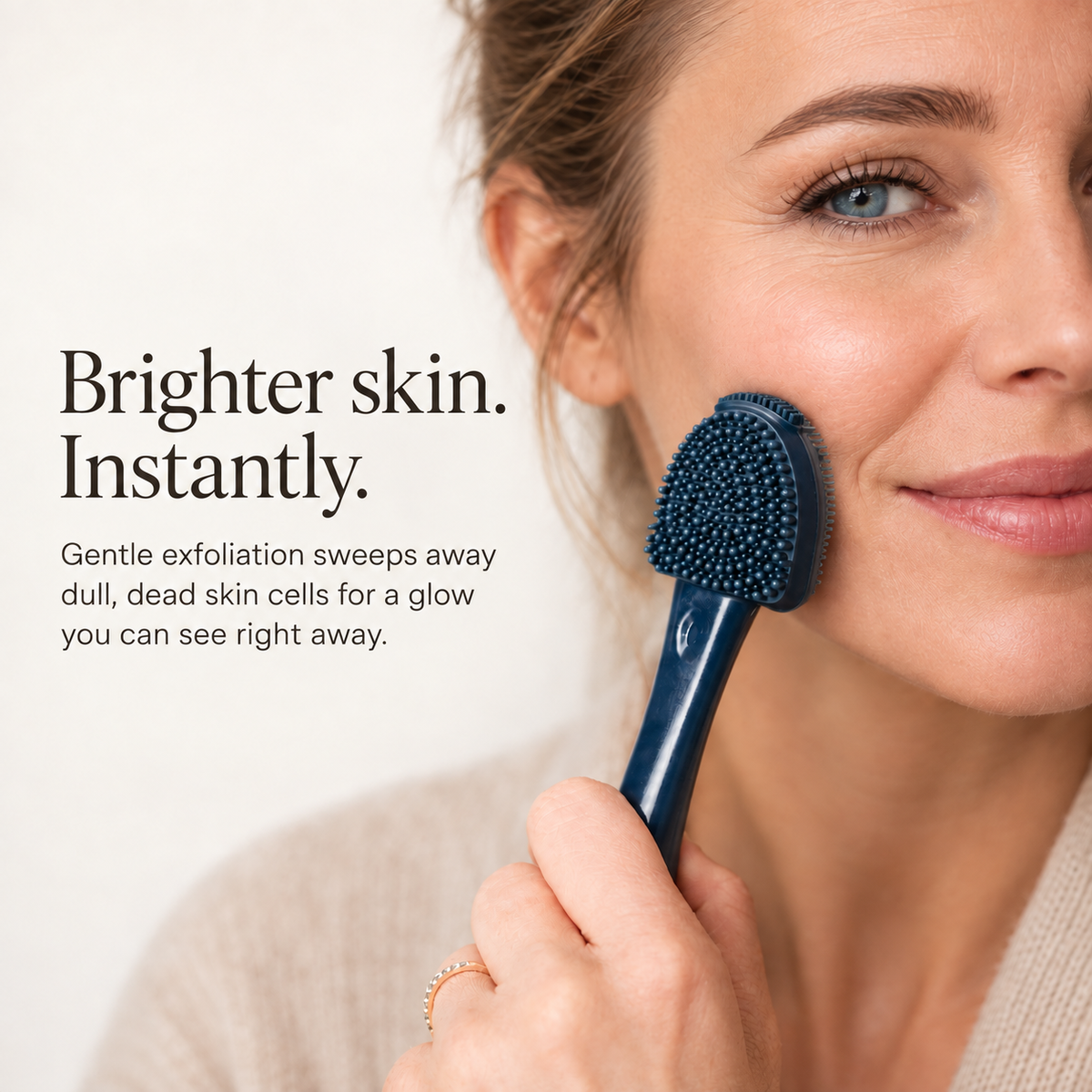 Buff 3-in-1 Silicone Facial Cleansing Brush