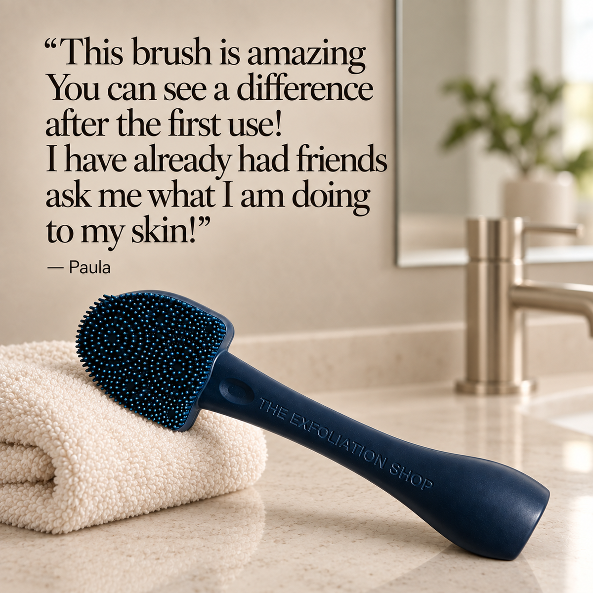 Buff 3-in-1 Silicone Facial Cleansing Brush